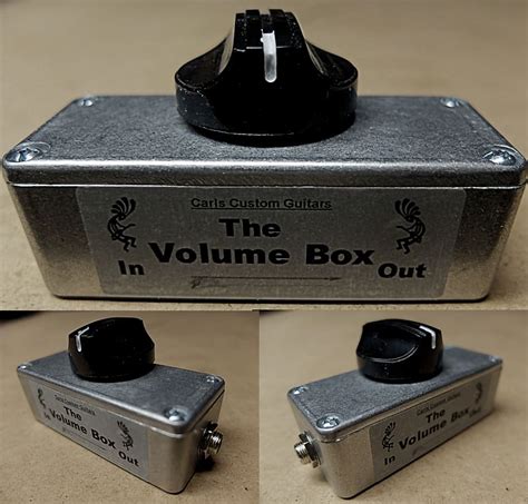 carl's custom guitars metal volume box|Volume Box .